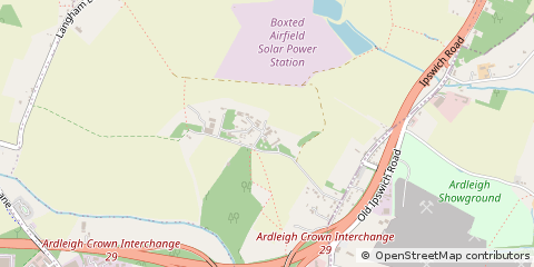 Map of Colchester, Essex