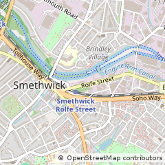 Map of Smethwick, West Midlands