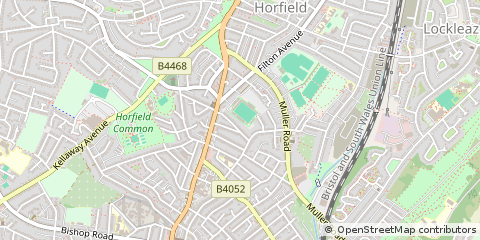 Map of Bristol
