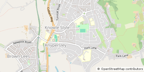 Map of Stoke-on-Trent