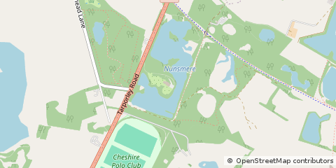 Map of Sandiway, Cheshire