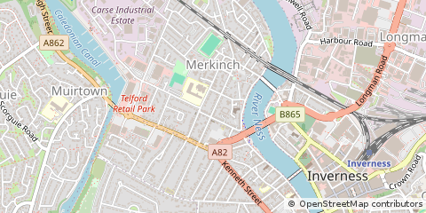 Map of Inverness