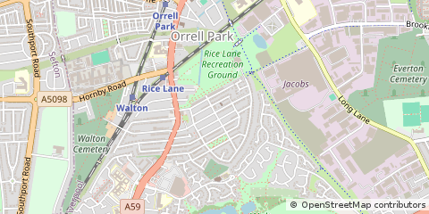Map of Liverpool