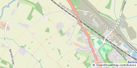 Map of Balsall Common Coventry, West Midlands