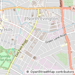Map of Leicester
