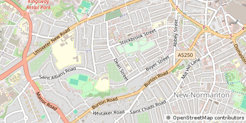 Map of Derby