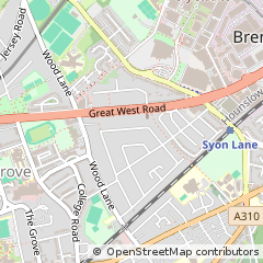 Map of Isleworth