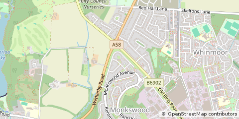 Map of Leeds
