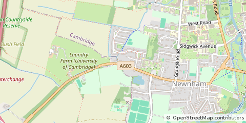 Map of Cambridge