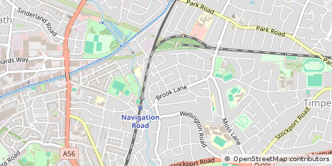 Map of Timperley