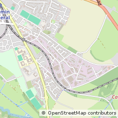Map of Bodmin, Cornwall