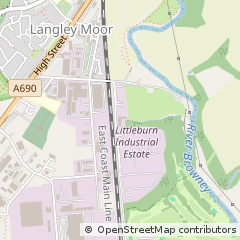 Map of Durham, County Durham
