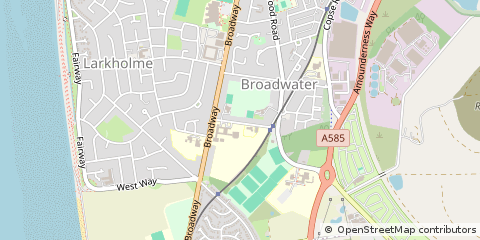 Map of Fleetwood