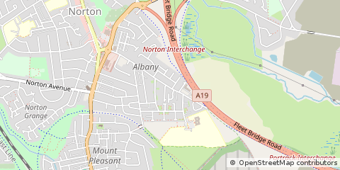 Map of Stockton-on-Tees