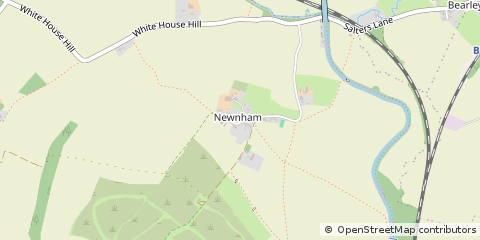Map of Henley in Arden, Warwickshire