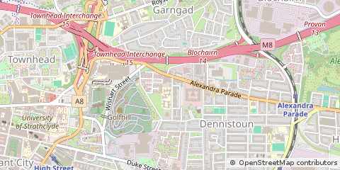 Map of Glasgow
