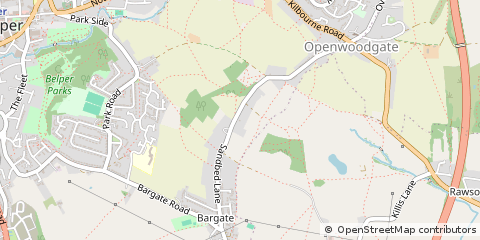 Map of Belper