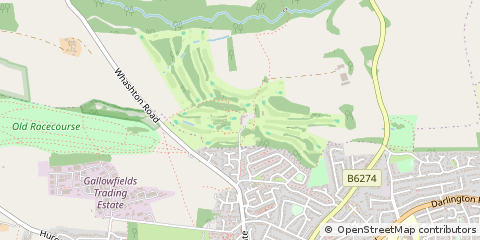 Map of North Yorkshire