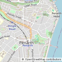 Map of Penarth