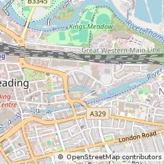 Map of Reading, Berkshire