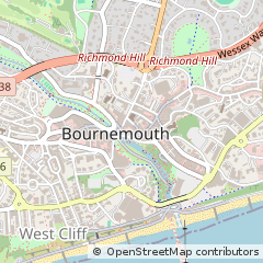 Map of Bournemouth