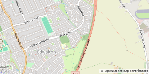Map of Nottingham