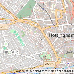 Map of Nottingham