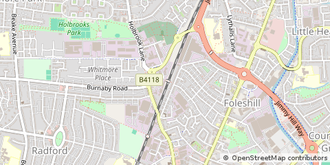 Map of Coventry