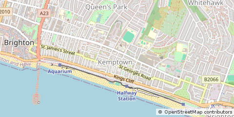 Map of Brighton