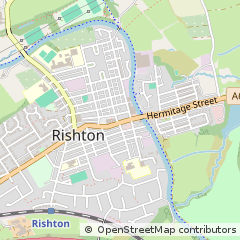 Map of Blackburn, Lancashire