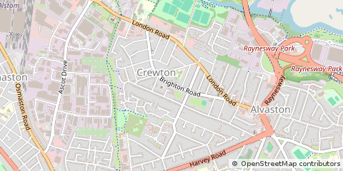 Map of Derby