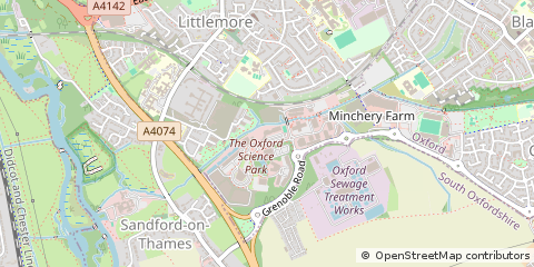 Map of Oxford