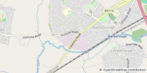 Map of Leicester