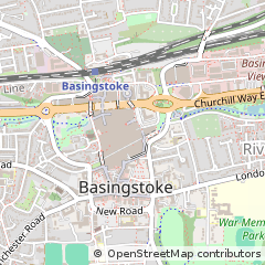 Map of Basingstoke