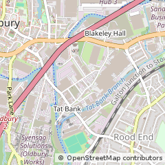 Map of Oldbury, West Midlands