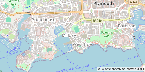 Map of Plymouth
