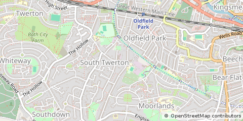 Map of Keynsham