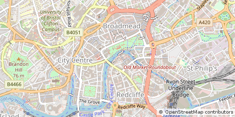 Map of Bristol