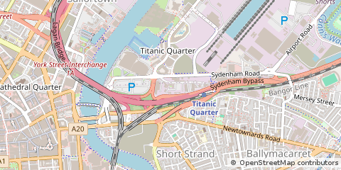 Map of Belfast