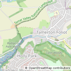 Map of Plymouth, Devon