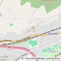 Map of Neath