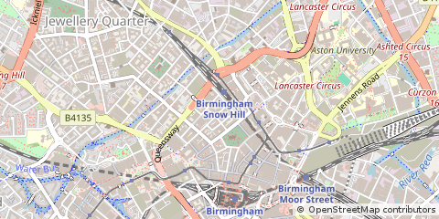 Map of Birmingham
