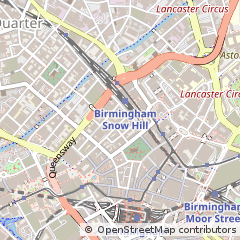 Map of Birmingham