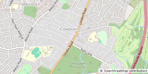 Map of Waterlooville