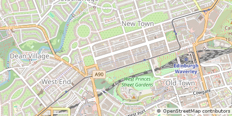 Map of Edinburgh