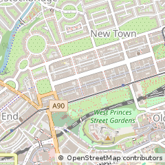 Map of Edinburgh
