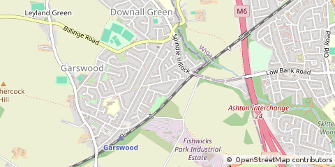 Map of Wigan