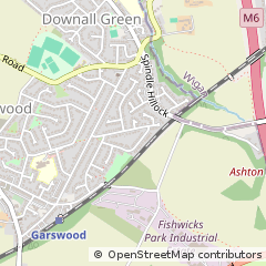Map of Wigan
