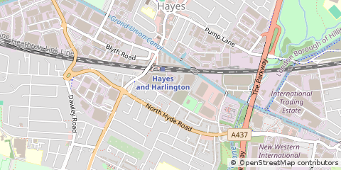 Map of Hayes