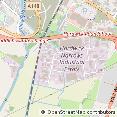 Map of King's Lynn, Norfolk